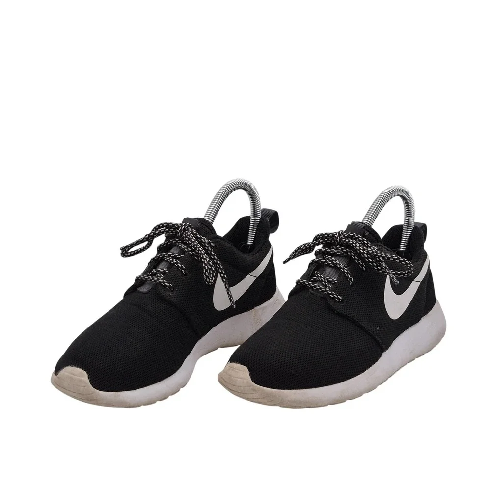 Nike Roshe One Shoes Womens Size 5 Black Mesh Running Sneakers 844994-002